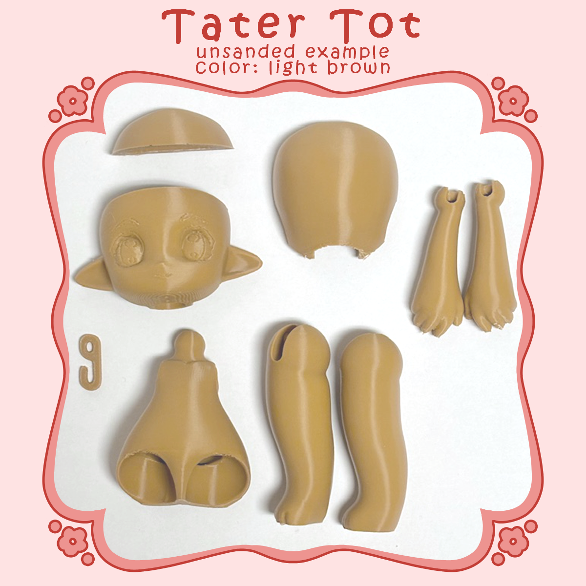 Blank Ball Jointed Doll for Customizing